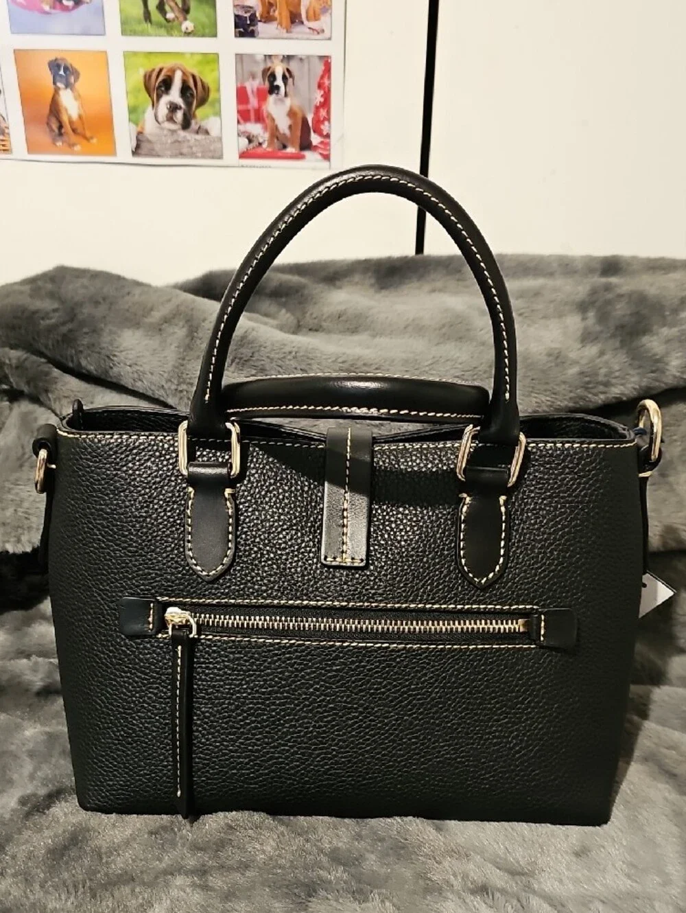 Dooney & Bourke Turn-Lock Satchel